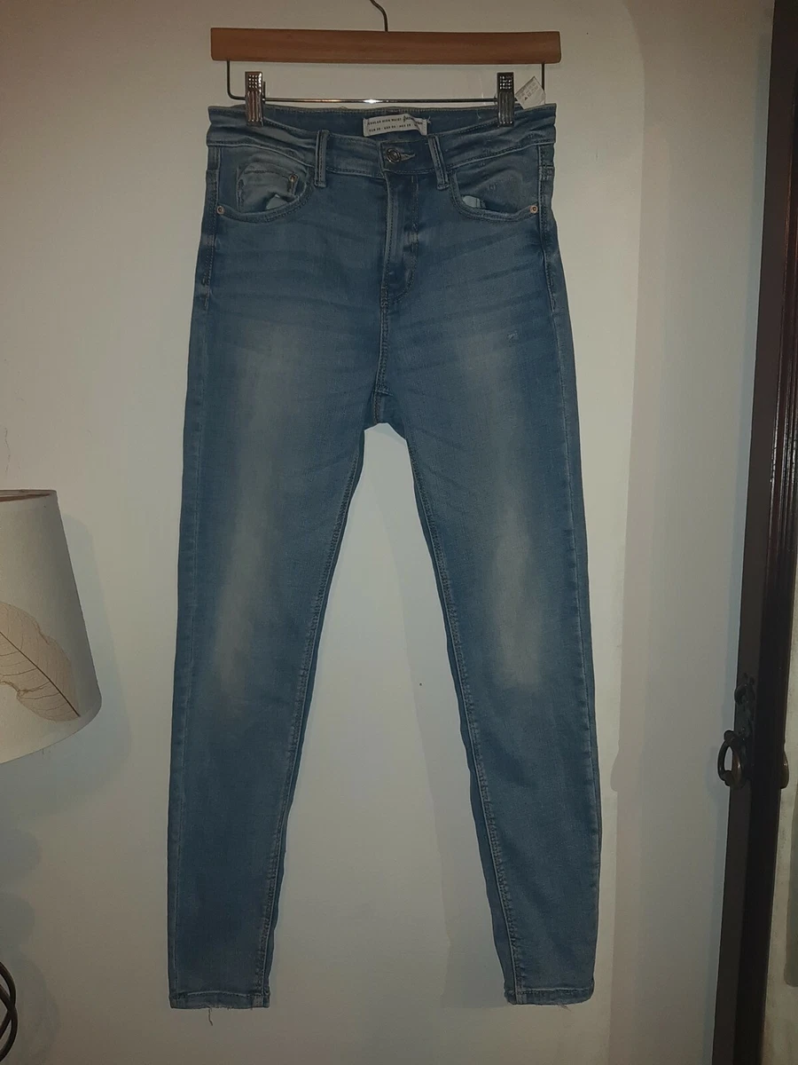 Stradivarius regular high waist best sale jeans