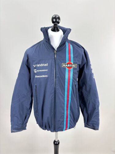 Mens racing jacket Martini Size M Color Blue - Picture 2 of 13