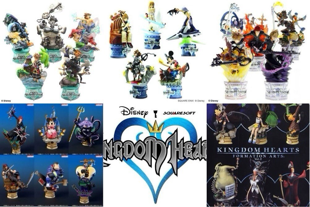 Kingdom Hearts Formation Arts Set Of 28 Figures Square Enix | eBay