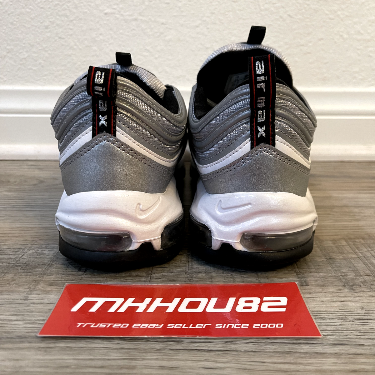 Nike Air Max 97 silver bullet 28㎝ New Nike Air Max 97 OG Silver Bullet Shoes Metallic Red