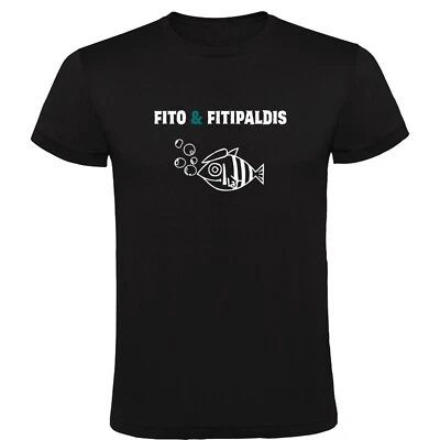 Camiseta Negra Fito Y Fitipaldis - Imagen 1 de 2