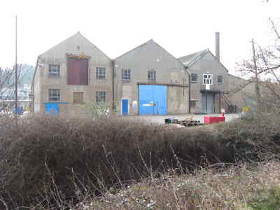 Foto 12x8 Watchet Papierfabrik Die Mühle wurde im Dezember 2015 geschlossen. c2016