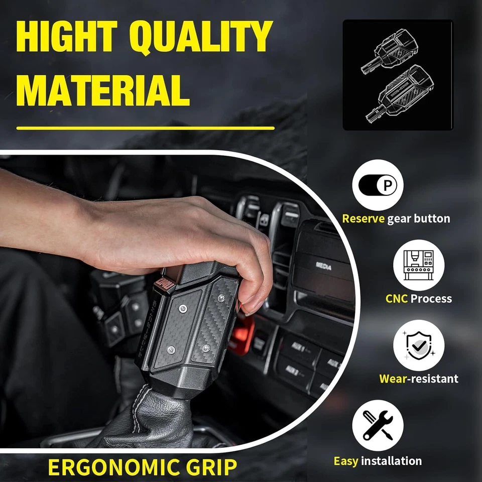 Комплект рычагов переключения передач для Jeep Wrangler Gladiator JL JT 2018-24 4WD - Изображение 2 из 4