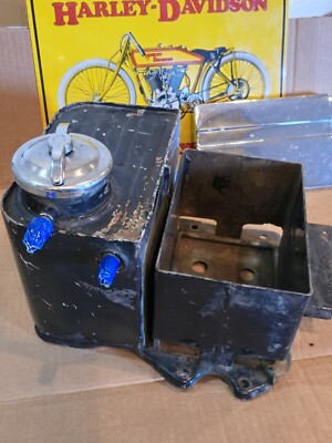 Harley-Davidson OEM Panhead, FL, FLH, EL, Oil Tank & Battery Box