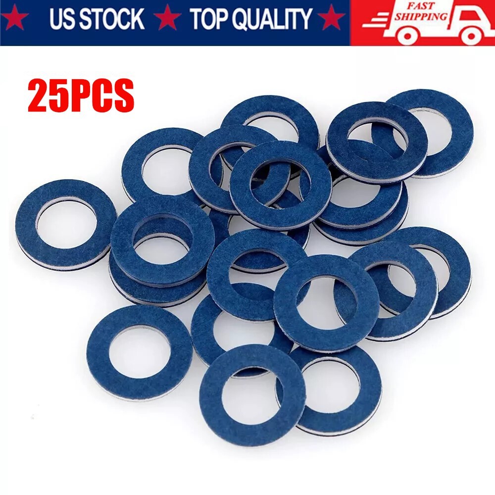 25x 90430-12031 Oil Drain Plug Gasket Crush Washer For LEXUS SCION TOYOTA CAMRY
