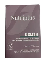 Farmasi Nutriplus Delish Instant Coffee And Chicory Blend 20 Sticks