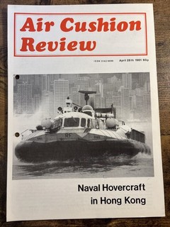 Air Cushion Review Magazine Hovercraft Journal Apr 1981