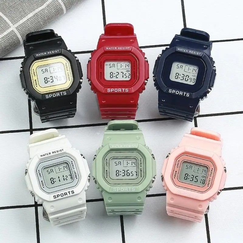 Waterproof Digital Sports Mens Watch Water Resist Alarm Military AU
