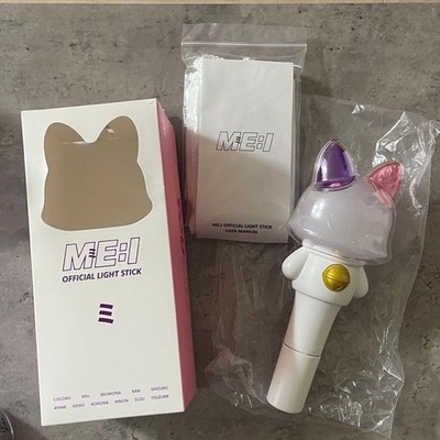 ME:I Official Penlight Ring Light Stick w/ Strap Used Japan