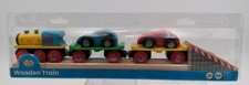 Big Jig Rails BJT199 Car Loader Wooden Train Set 3 Years Hand Crafted