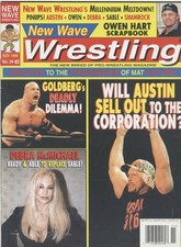 NEW WAVE WRESTLING MAGAZINE 11/99 OWEN HART SCRAPBOOK AUSTIN DEBRA MCMICHAEL 