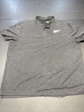 Nike Golf Modern Dri-Fit Men's Blade Collar Golf Polo Shirt Size XXL Black