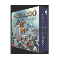 River Horse Boardgame Waterloo Quelle Affaire Box VG+/NM