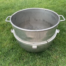 Hobart 60qt Stainless Steel Mixing Bowl VMLH-60 Commercial Mixers and Bakery Use