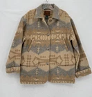 Vintage Ralph Lauren Tan Southwestern Country Outdoor Cardigan Jacket Sz PM