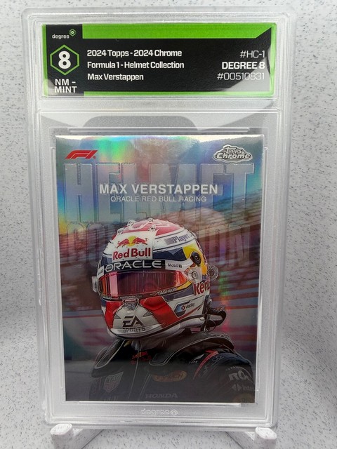 2024 Topps Chrome Formula 1 #HC-1 Max Verstappen Helmet Collection Other 8