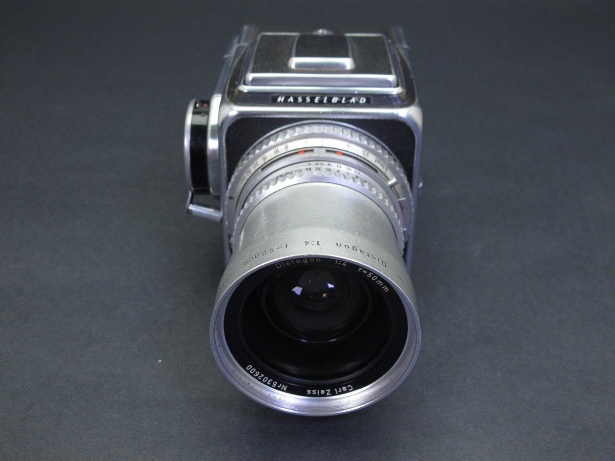 Hasselblad 500C Film Camera + Distagon 50mm f4 Lens WORKS! | eBay