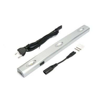 StarLicht LED Unterbauleuchte LIMNOS 3W silber warm 40cm verlängerbar Schalter