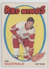 1971-72 O-Pee-Chee Ab McDonald #134 16ez