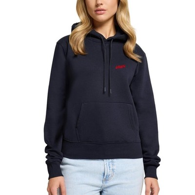 Jaws Offizielles Logo Stick-Design Frauen Premium Bio Hoodie