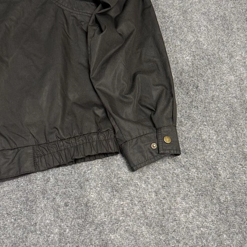 Vintage Current Seen Bomber Jacket Mens XL Black Military Flight Utility image 9