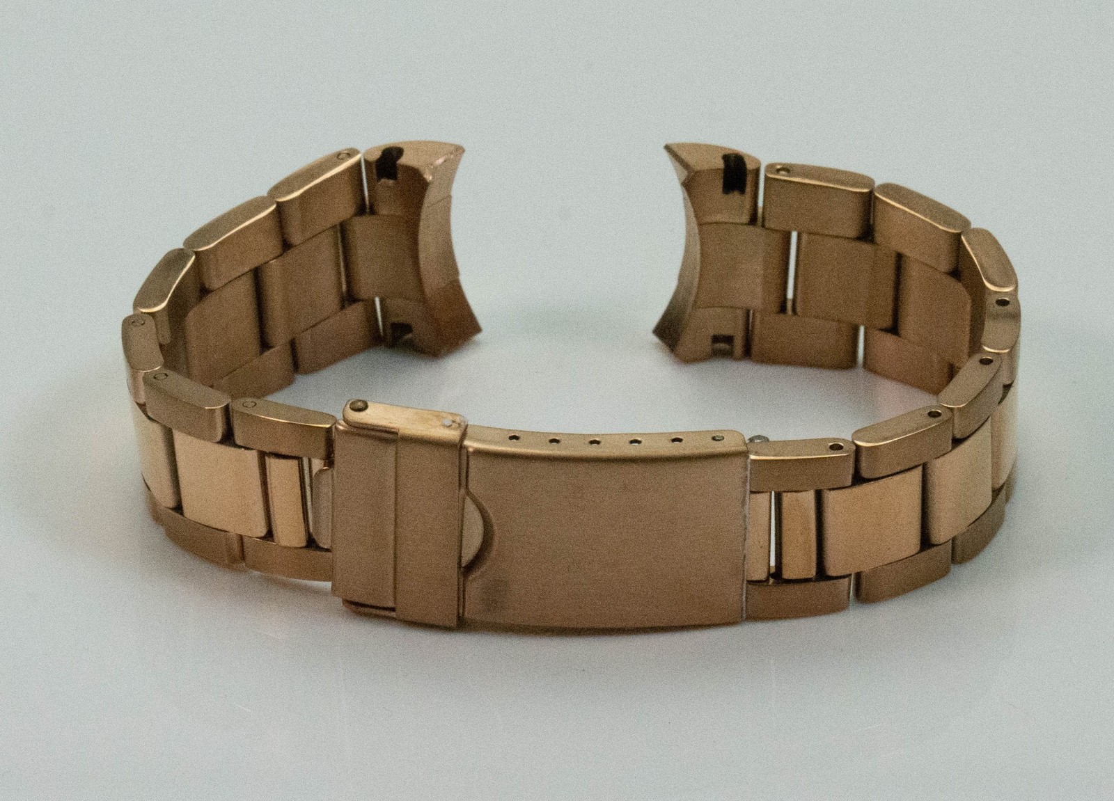 Solid Links Curved End 20mm For Rolex Oyster Steel Watch Bracelet Strap Datejust image 10