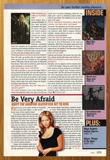 1997 Buffy The Vampire Slayer Card Game Vintage Print Ad/Poster CCG TCG Pop Art