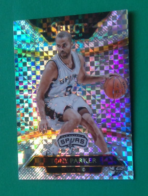2014-15 Panini Select Basketball Courtside Prizm Tony Parker #270
