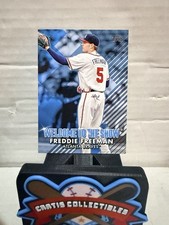 2022 Topps Freddie Freeman Welcome to the Show Atlanta Braves #WTTS-15