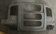 2002-2005 Dodge Ram 1500 Radio Bezel Center Dash Trim W Vents Black Oem
