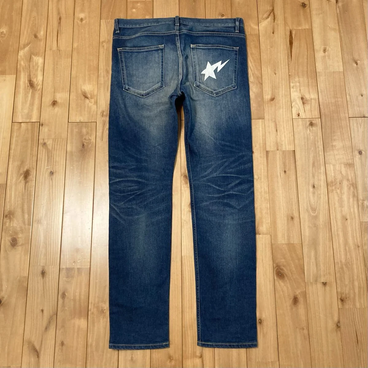 A Bathing Ape Denim Regular Size Pants for Men for sale | eBay