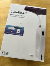 CubeTECH CTWV2 Cordless Window Vacuum Cleaner - Handheld Rechargeable Kit