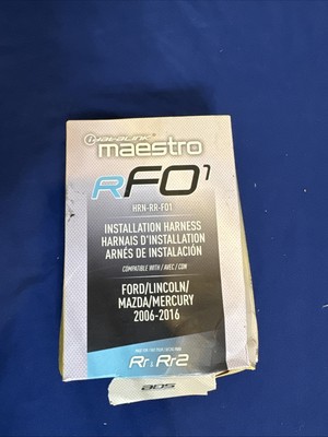 Maestro - HRN-RR-F01 - Installation Harness for Ford/Lincoln/Mazda/Mercury 2006-