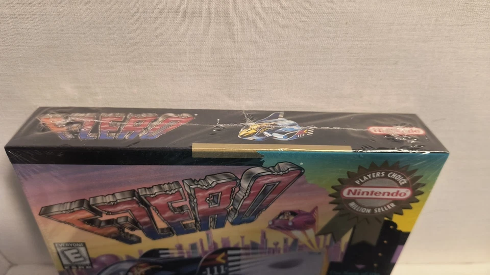 F-Zero BRAND NEW SEALED Super Nintendo SNES *Review Photos & Description  - Image 2 of 4
