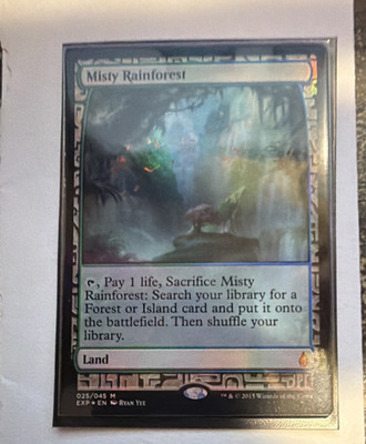 Magic: The Gathering Misty Rainforest Foil Zendikar Expeditions Mythic 025/045