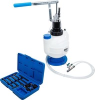 BGS GetriebeöL-BefüLlgeräT Mit Handpumpe Mit RüCklaufsystem Mit 8 Adaptern 7 L