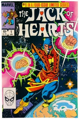 Jack of Hearts #1 1984 Marvel Comics VF- Comic Book Direct