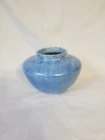 Roseville Pottery Tourmaline 5" Bulbous Vase  Fantastic Color