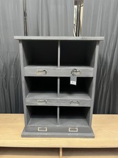 Image of Garden Trading Spruce 6 Shoe Locker, Charcoal RRP195