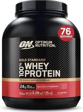 Optimum Nutrition Gold Standard Whey Protein Powder 2.28kg Delicious Strawberry  23.11 per kilo