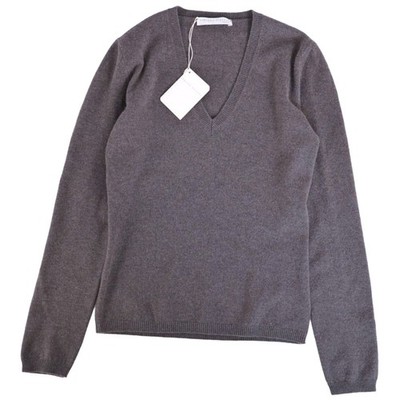 FABIANA FILIPPI Knit Sweater Wool Silk Cashmere Top Women XS Gray Used MOLO-0