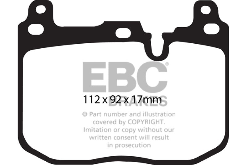 EBC DP42130R 14+ fits BMW i8 1.5 Turbo/Electric Yellowstuff Front Brake Pads