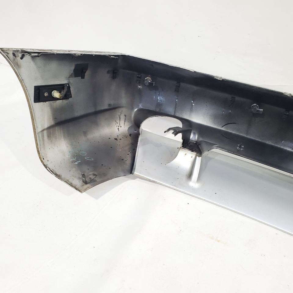 2003 Maserati Spyder Cambiocorsa OEM Complete Rear Bumper Silver With Sensors 
