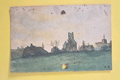 Stellungskrieg Ypern, Feldpostkarte, 1916 - Bild 1 von 2
