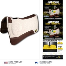 OrthoRide Made in USA Premium All Wool Build up, Saddle Pad Western, Classic ...
