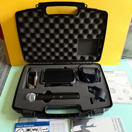 Shure PGX4 Wireless Microphone Receiver with SM58/PGX2 Transmitter