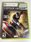 Captain America: Super Soldier (Microsoft Xbox 360, 2011)- Rare OOP, Tested, CIB