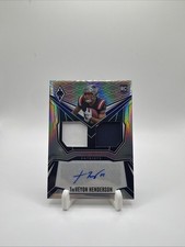 2025 Panini Phoenix - Rps Dual Rookie Patch Autographs TreVeyon Henderson...