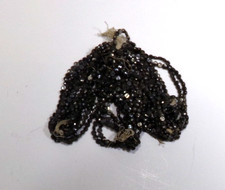 Lot 19 Stone Bead Strands 7" 1 mm Tiny Gemstone Beads 63 g Jewelry Supply AC30