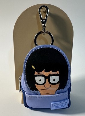 Loungefly Bob s Burgers Tina Mystery Mini Backpack Keychain Bag Charm Open